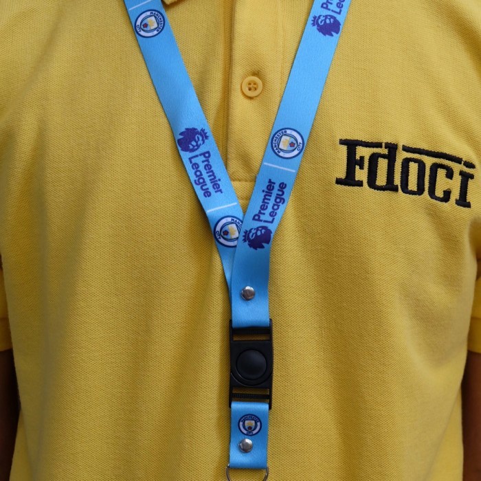 

Lanyard Premier League X Manchester City / Bisa Satuan Custom