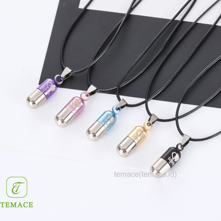 Kalung Lapis Emas Asli Anti Iritasi dengan 100% Titanium