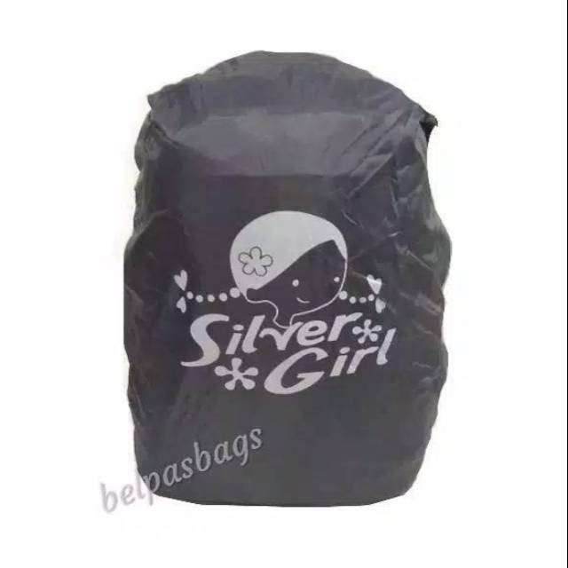 Tas sekolah anak wanita silver girl 72084V-1