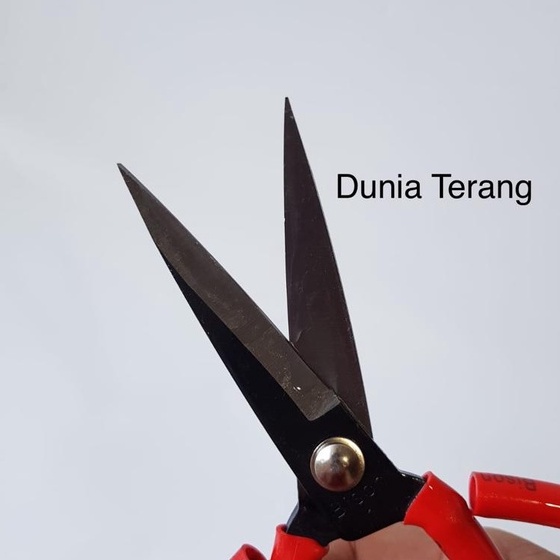 Gunting KODOK BISON No#1 8'' 8inch Serbaguna Kain Kertas Aluminium Seng Kulit Konveksi Multipurpose Scissors