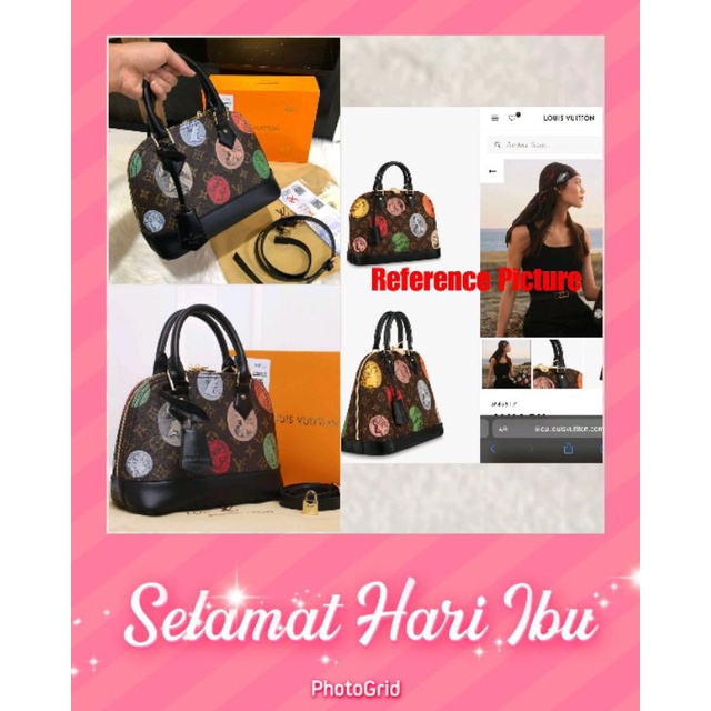 Lv Alma x Fornasetti Capsule M45917 SPA Mirror AAA