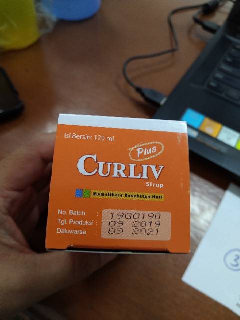 CURLIV PLUS SYRUP 120ML KEMASAN BARU