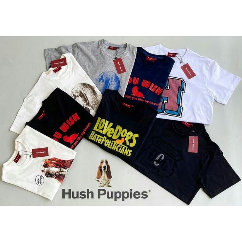 Kaos Pria Hush Puppies Tshirt Original Branded