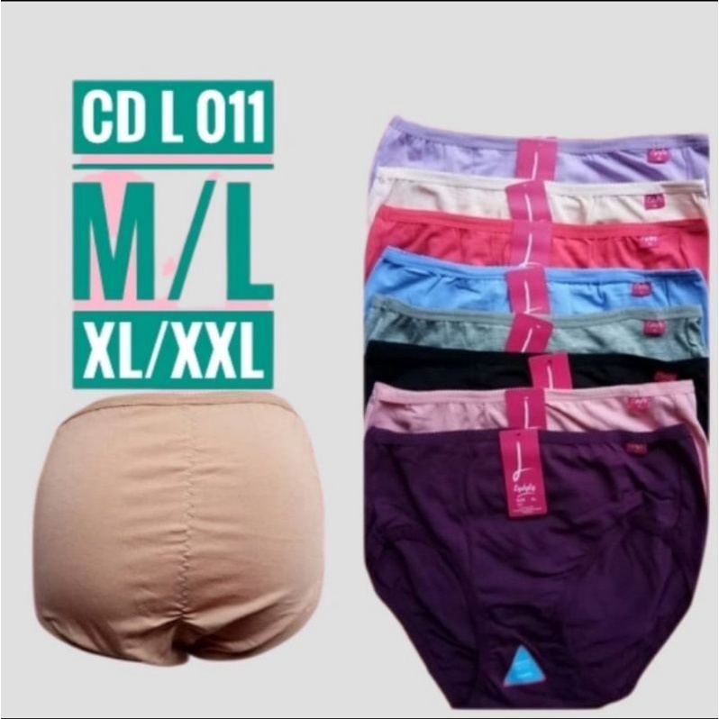 6pcs_ CD LYDYLY size M.L.XL.XXL / CELANA DALAM WANITA LYDYLY