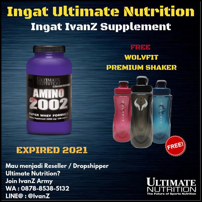 ULTIMATE NUTRITION AMINO 2002 330 TABS MANJUR
