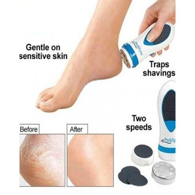 Pedi Spin Foot Scrub Tool As Seen On Tv Alat Penghalus Tumit Kaki Pedicure Untuk Tumit Kasar Shopee Indonesia