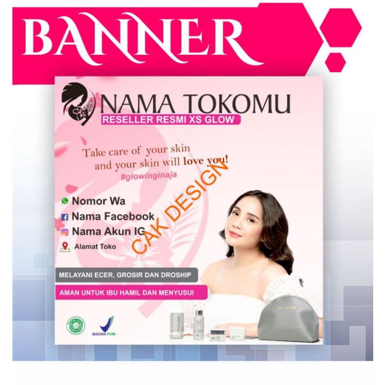 CETAK BANNER TAJAM BACKDROP SPANDUK BALIHO BALIGHO 1 x 1 METER 100 x 100 CM  WARKOP OLSHOP TOKO WISU