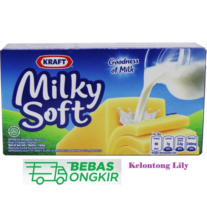 

Ee51F10 Keju Kraft Milky Soft 165 Gr 6ddv