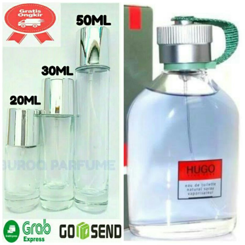 BUROQ PARFUM PRIA BOSS ARMY WANGI SEGAR SEDANG AROMA BUNGA BUAH MINT INSPIRED