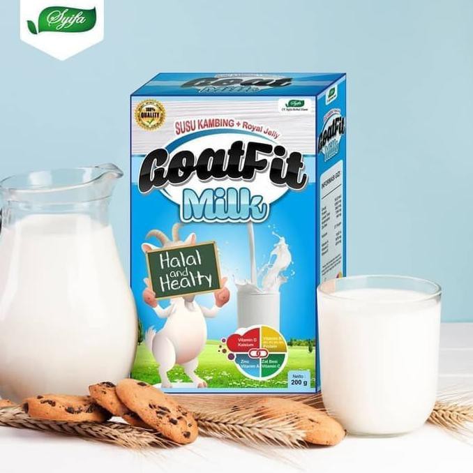 

Susu Kambing Ettawa GOATFIT Milk - Plus Royal Jelly (Rasa Vanilla)