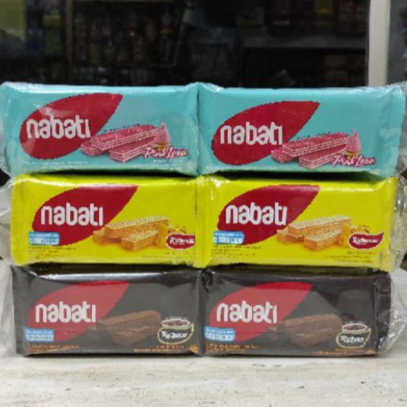 Nabati Wafer 20 gram (1 pack isi 10 pcs)