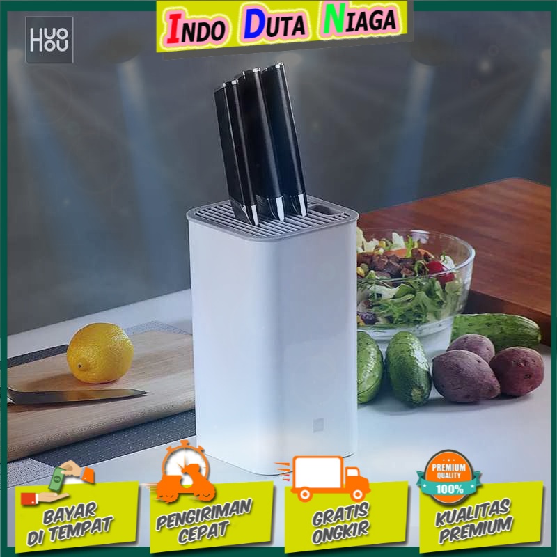 Xiaomi Mijia Huohou Tempat Pisau Dapur Stand Tool Knife Holder HU0050