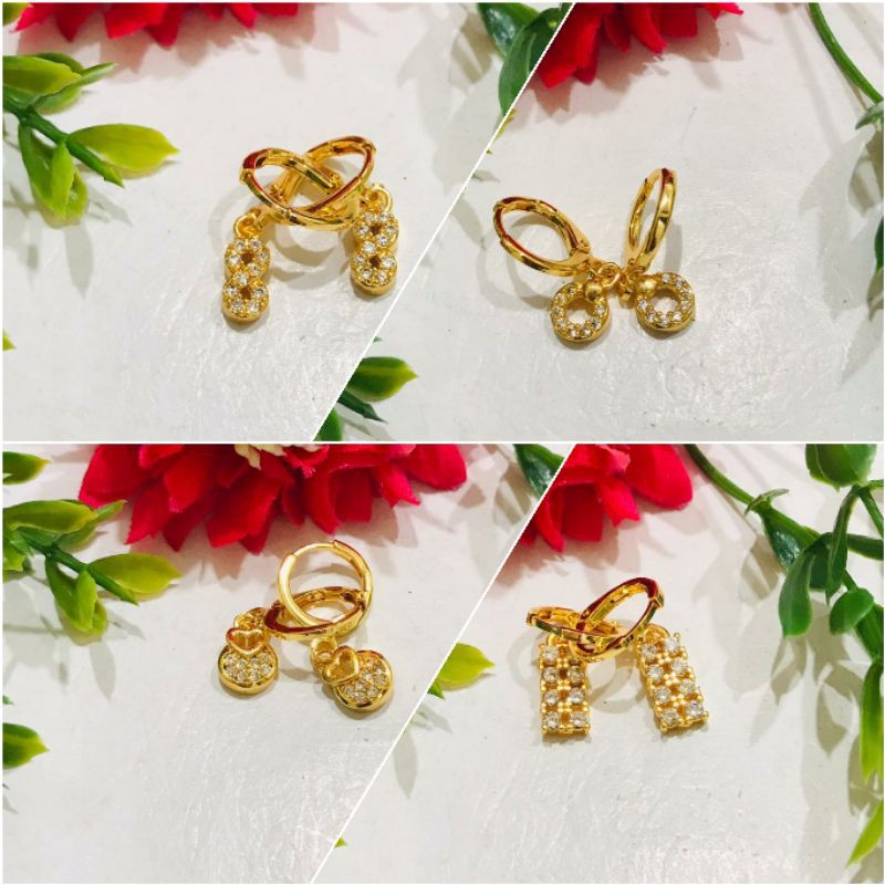 Fourfashion Anting Dewasa Bermacam Motif Kekinian YT029