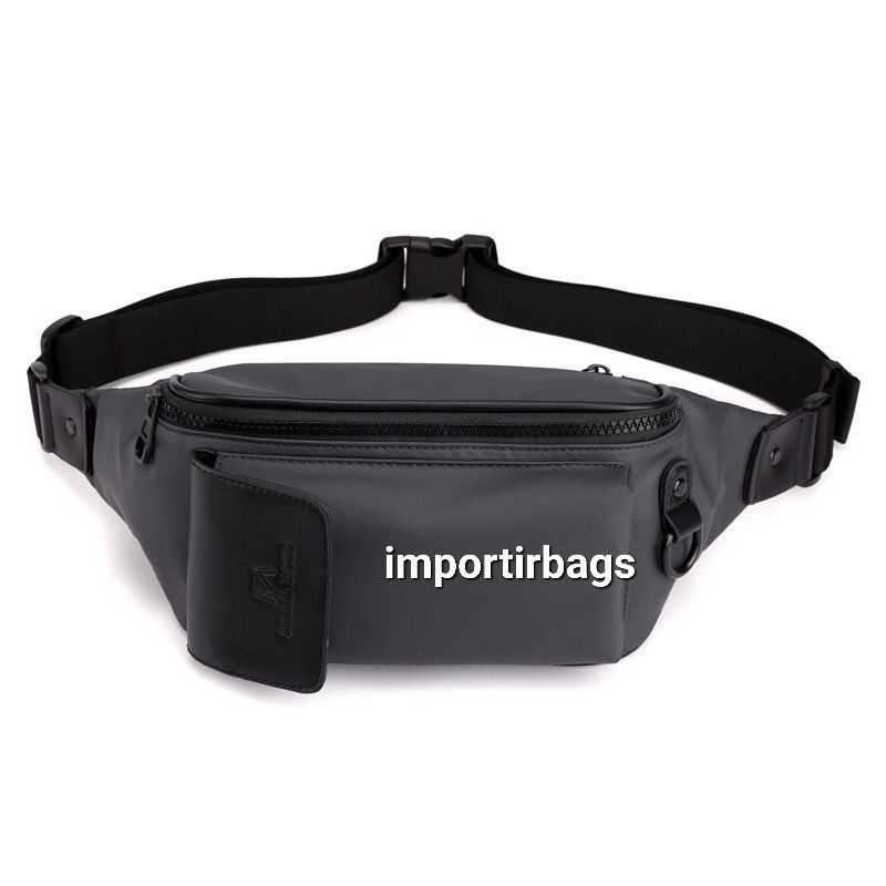 Tas Selempang Pria Waistbag Slempang Cowok Waterproof Weistbag Pinggang import murah