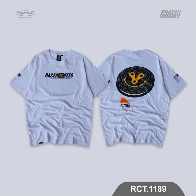 KAOS RACERTEES RCT 1189 FREE STICKER BISA COD