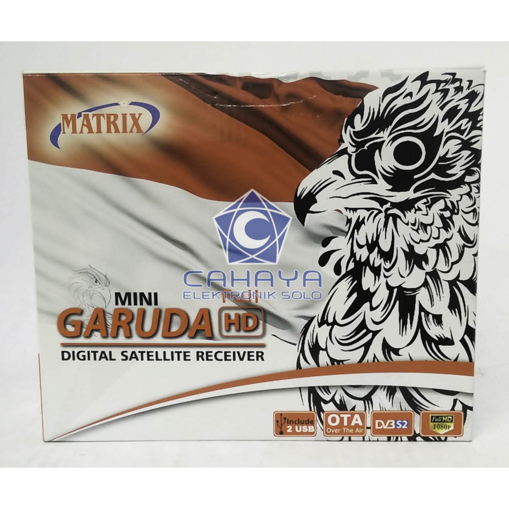 Receiver Parabola Matrix Garuda MINI FULL HD TV Bein Sports 1 2 3 Bola