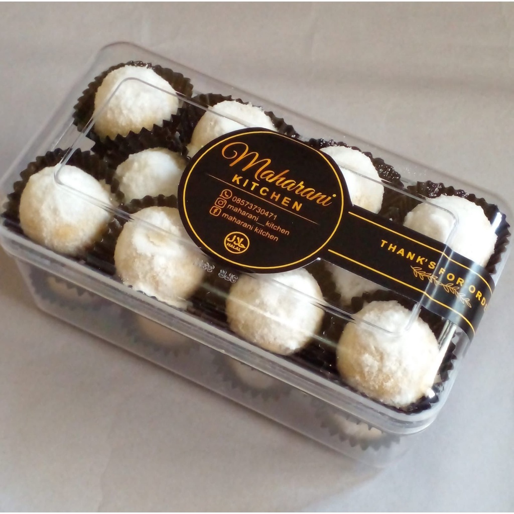 

Kue Kering Bola Salju, Putri Salju varian premium