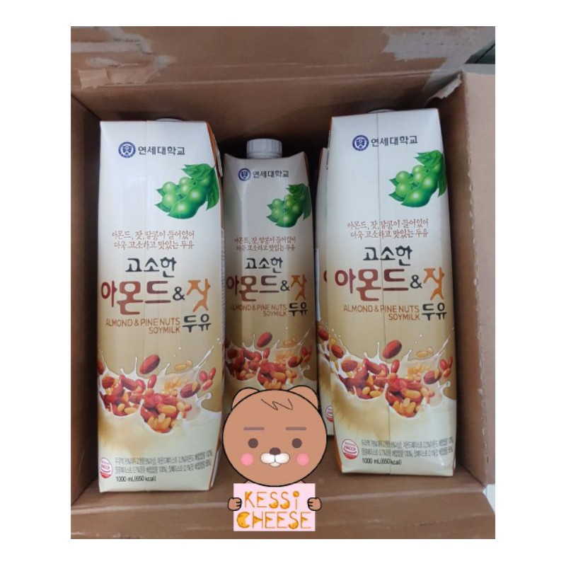 Yonsei Almond & Pine Nuts Soy Milk 200ml