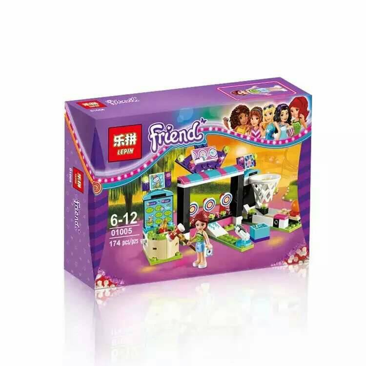 Lego Compatible Lepin 01005 Friends Amusement Park Arcade 174pcs