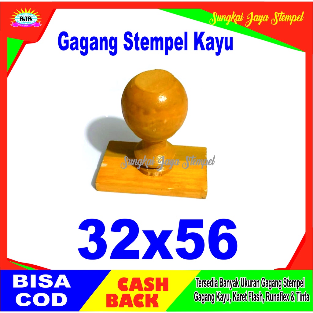 

GAGANG KAYU 32x56