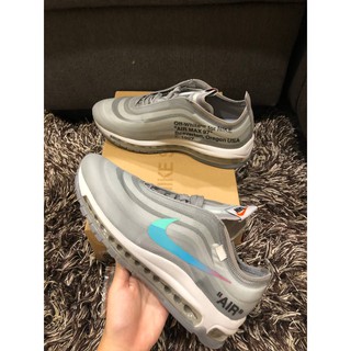 Nike Air Max 97 Off White x Wolf Grey | Shopee Indonesia