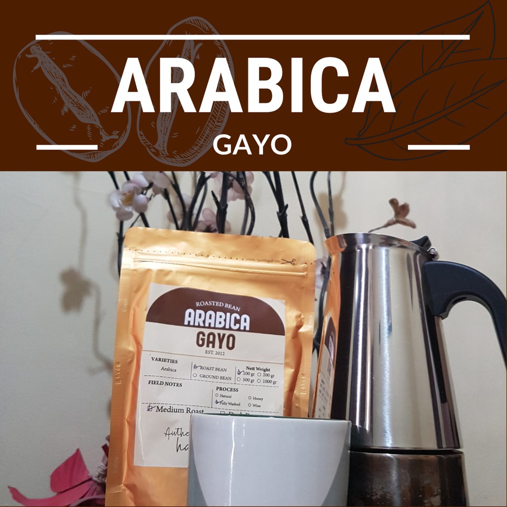 

kopi Arabika gayo 200gr