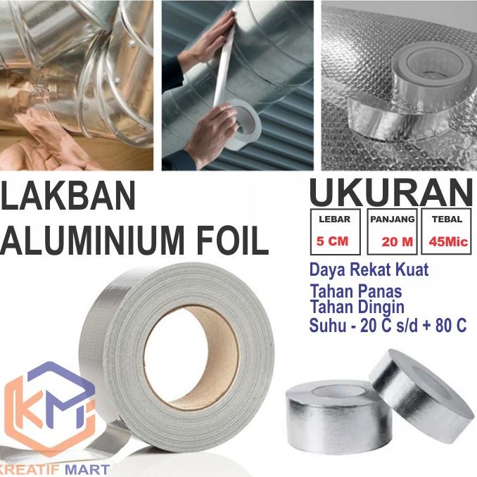 

Promo Awal tahun Aluminium Foil Tambal Panci Tahan Panas 5CM X 20 Meter Promo Awal tahun