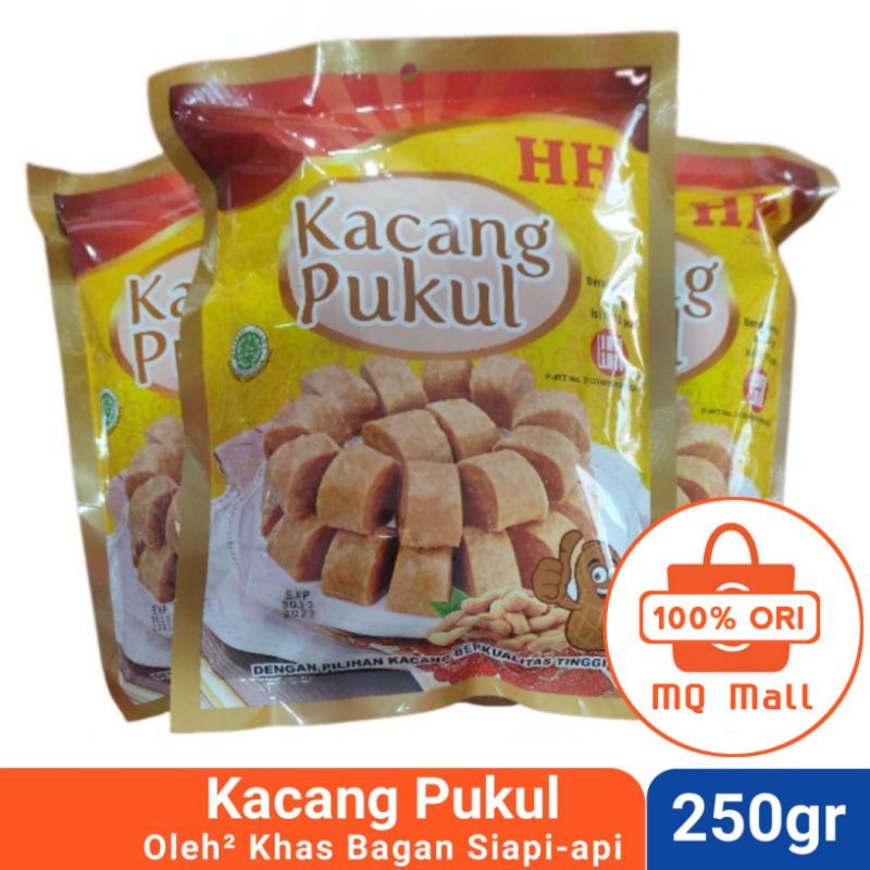 

Kacang Pukul HH 250gr isi 15bgks - Khas Bagan Siapi-api - Enak Dan Gurih