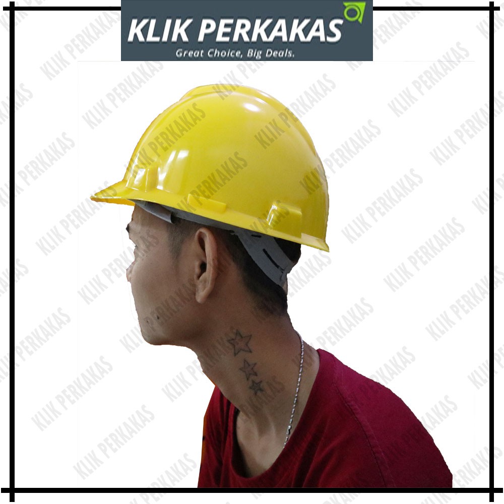 ASA HELM PROYEK SNI KUNING Helm Safety Untuk Proyek Standart Merk Asa