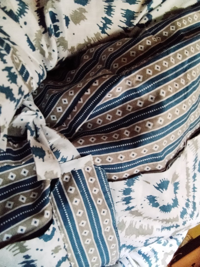 Tey-17 Batik Wanita Asj Sa Hrb026 Kenongo Kemeja Tosca Pendek