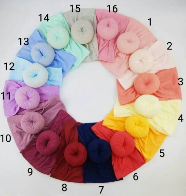 Bando Donut // Bandana Donat Baby (0-3th) READY