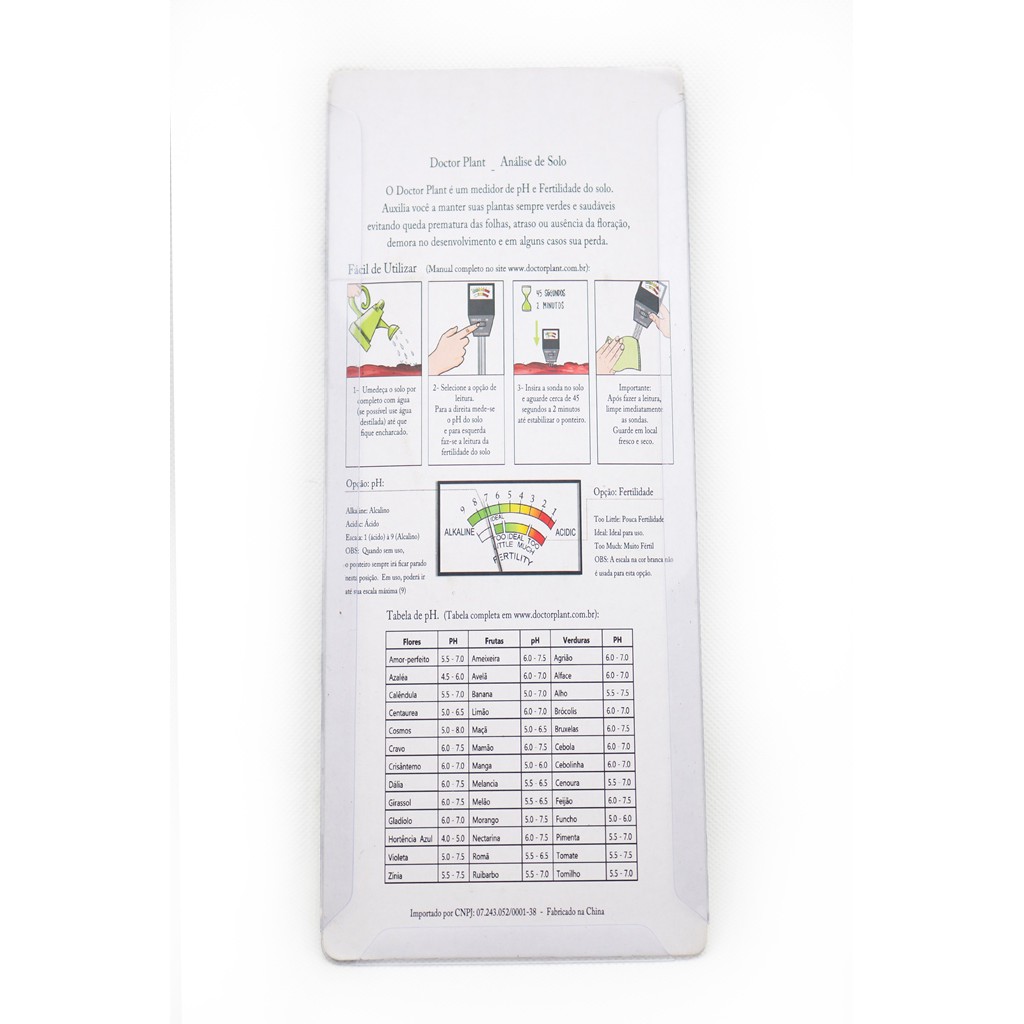 NPK TESTER DOCTOR PLANT SOIL FERTILITY