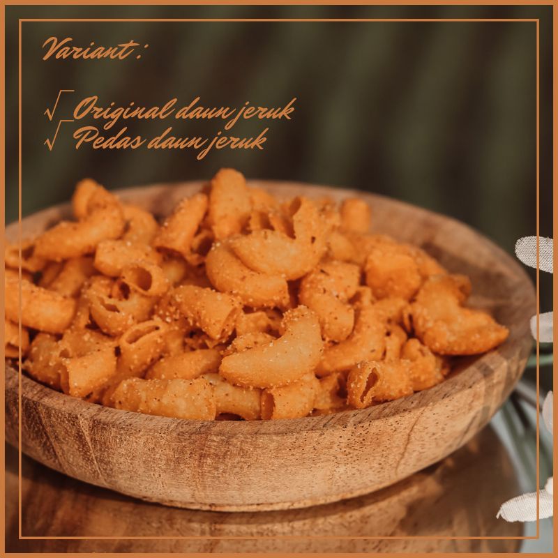

Makaroni pedas daun jeruk