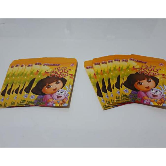 

Kualitas Terbaik Angpao / Amplop Lebaran Dora & Monkey