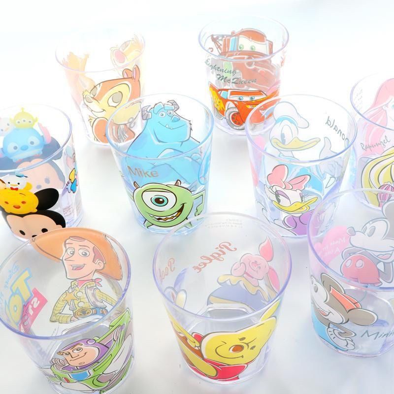 Gelas plastik anak karakter disney / Gelas anak kartun