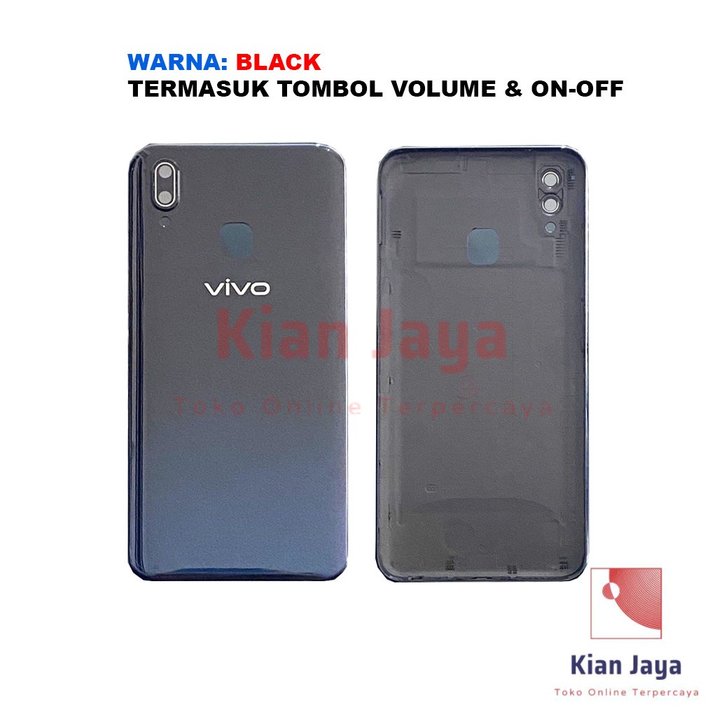 Backdoor Vivo Y95 Back Cover Tutup Belakang Baterai Cassing Casing Backcase Original