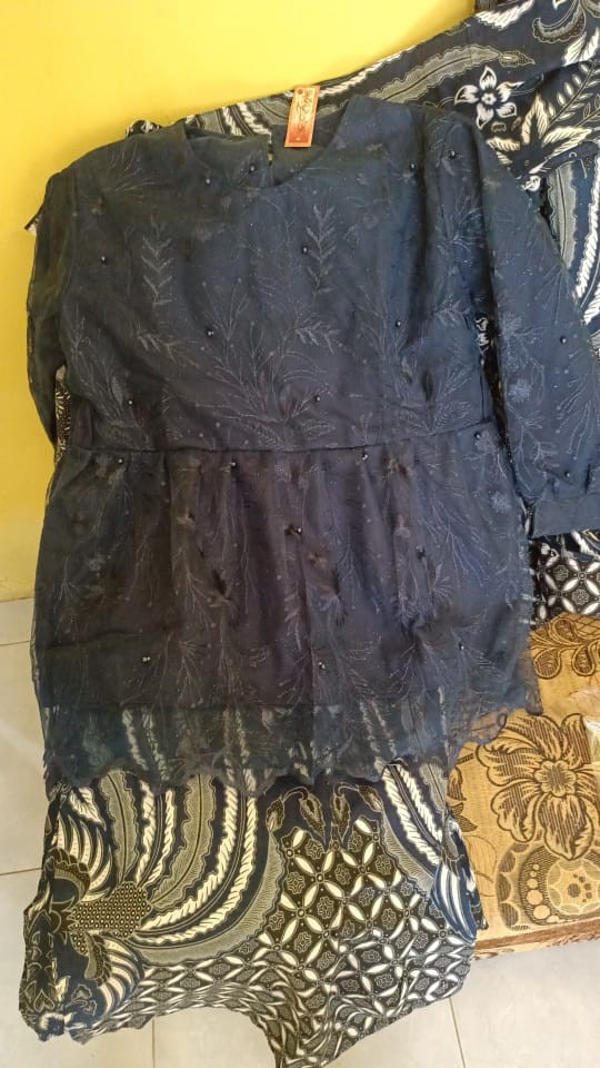 Shopashop Solo Batik Kebaya Couple Adisty Tulle Mutiara