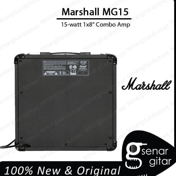 Amplifier Ampli Marshall Mg15G Mg15 Mg 15 Combo 15 Watt