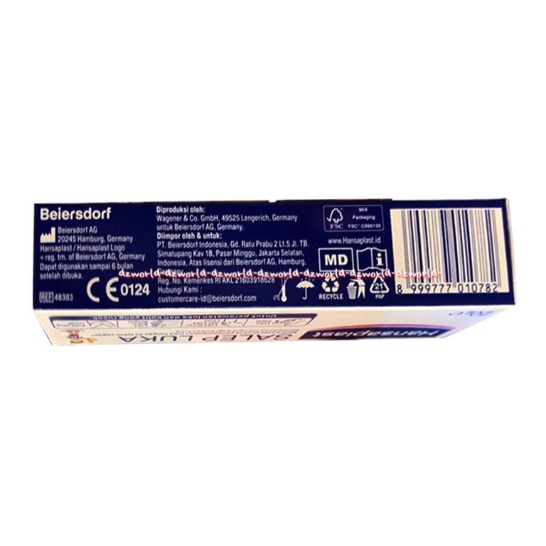 Hansaplast Wound Care Ointment 20gr Salep Penutup Luka Pada Kulit Hansa plast Krim Salap