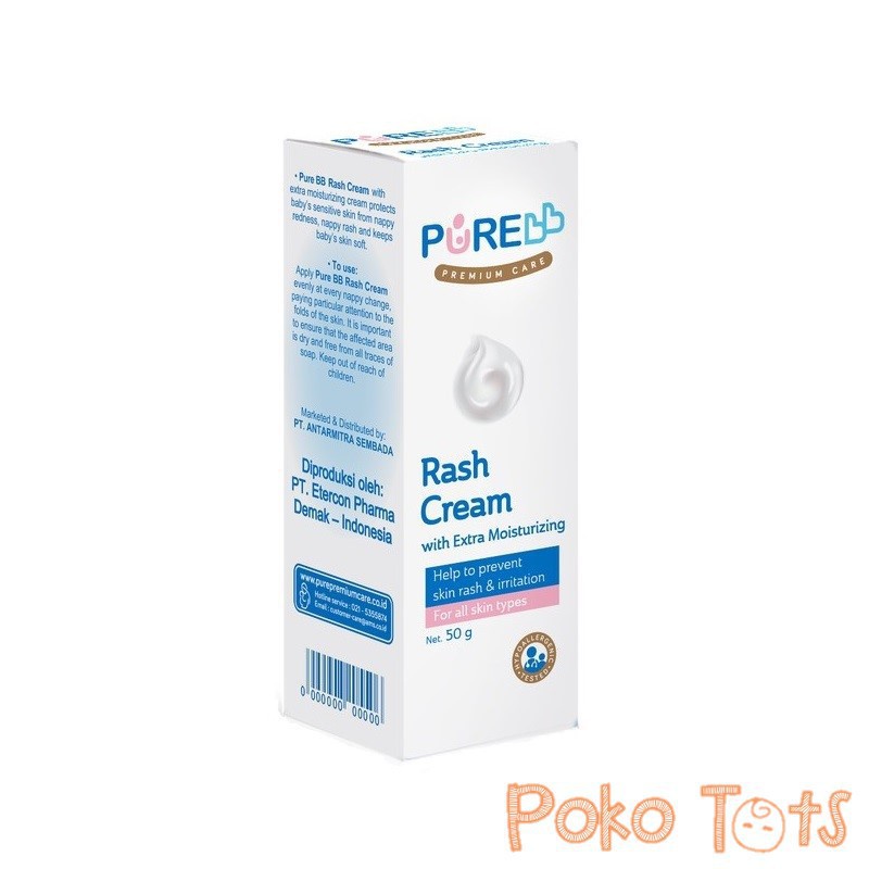 Pure Baby Rash Cream 50gr WHS