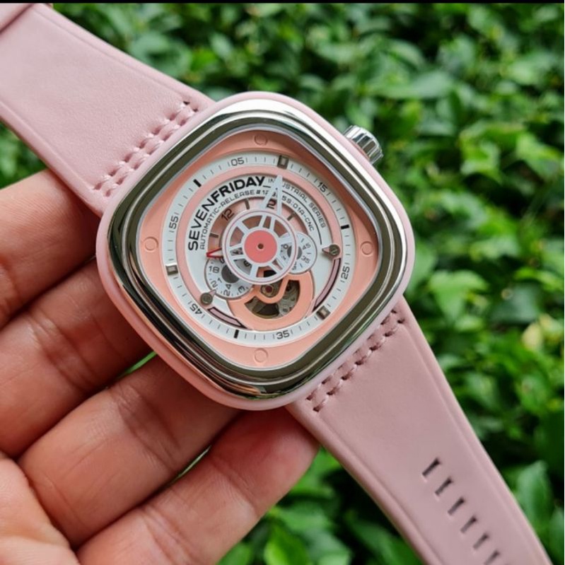 Jam tangan Sevenfriday P1B/02 automatic, mesin Miyota Japan, NFC aktif