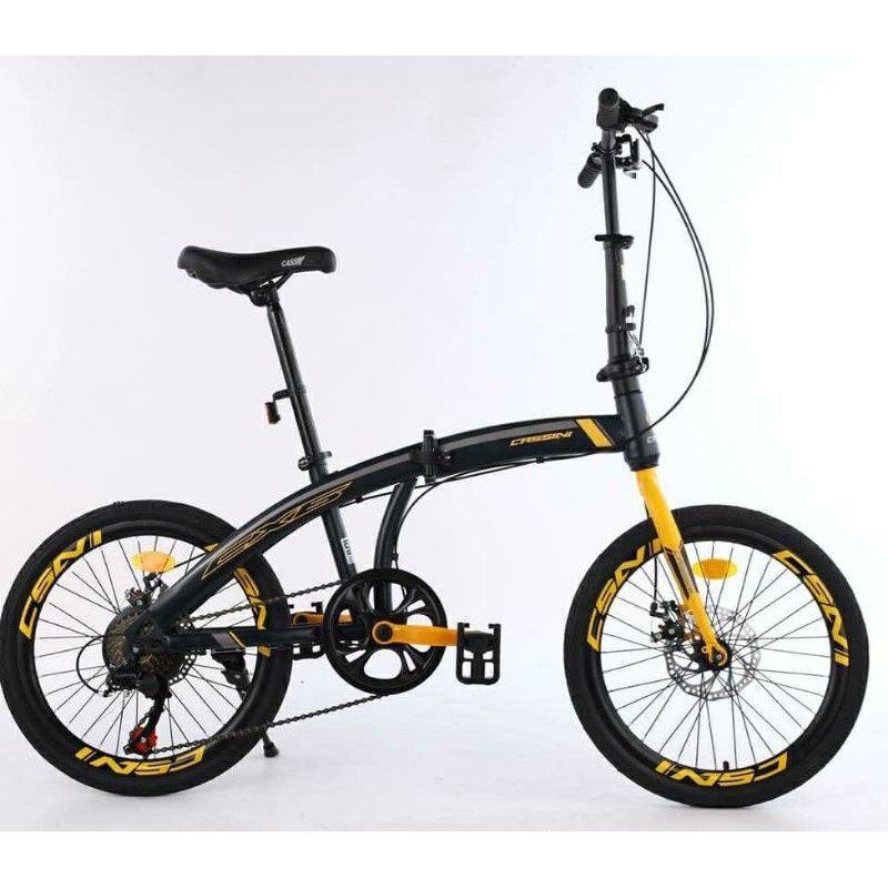 Sepeda Lipat (Folding Bike) 20 inch Merk Cassini Cakram