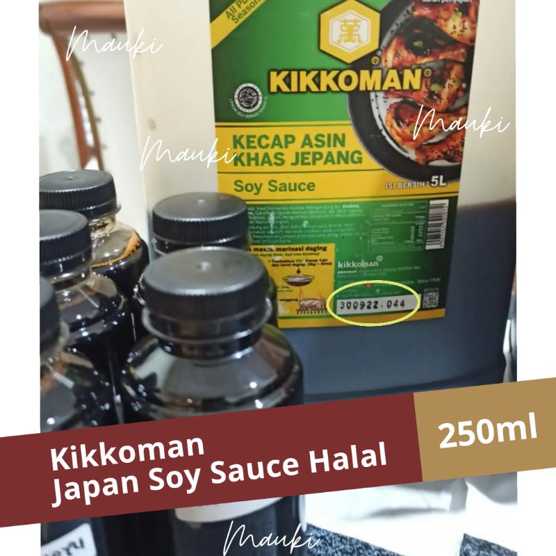 

Termurah! Kikkoman Japan Soy Sauce (Kecap Asin) 250ml