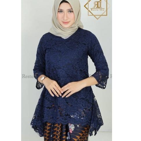 Mau?.. (cod) ATASAN KEBAYA BRUKAT RINJANI UKURAN KECIL SAMPAI BESAR / ATASAN KEBAYA BROKAT MODERN / 