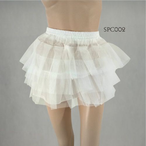LENKA Rok Tutu Pengembang Gaun Petticoat Dalaman Dress Pengantin Bridal 3 Layer SPC002