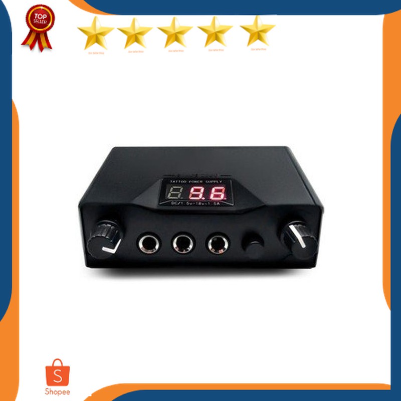 Digital Power supply tattoo set Pencatu daya mesin coil tato ganda for tattoo machine Liner & Shader
