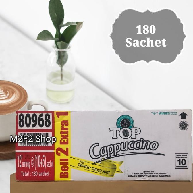 

Kopi TOP Coffee Cappuccino Crunchy Choco Malt Sachet - 25 gr -Diskon Besar