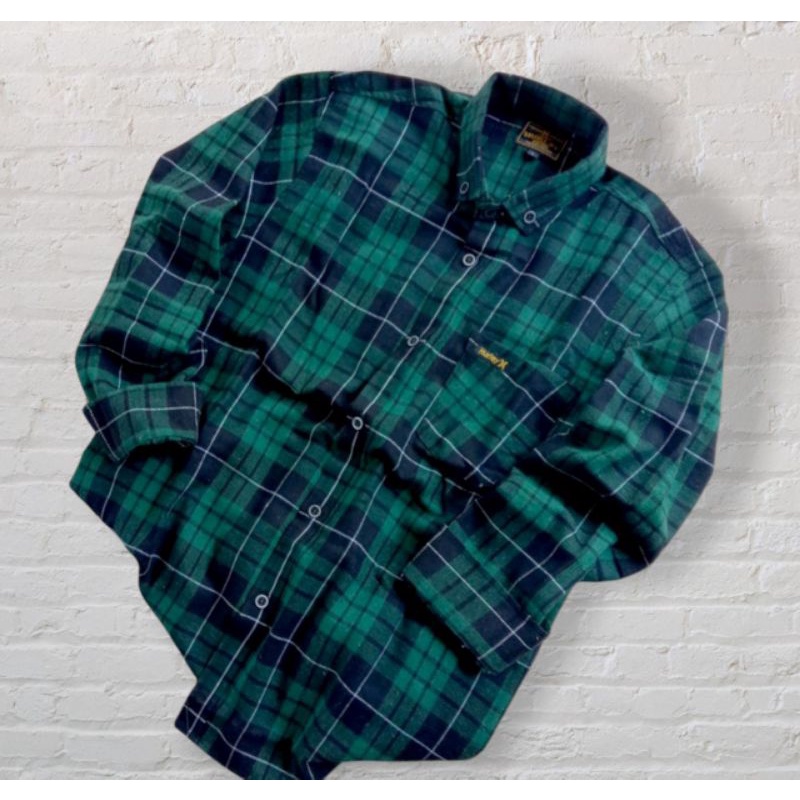 Kemeja Flanel Pria kualitas Premium Lengan Panjang Unisex Exklusif {murah} kemeja flanel wanita-F7