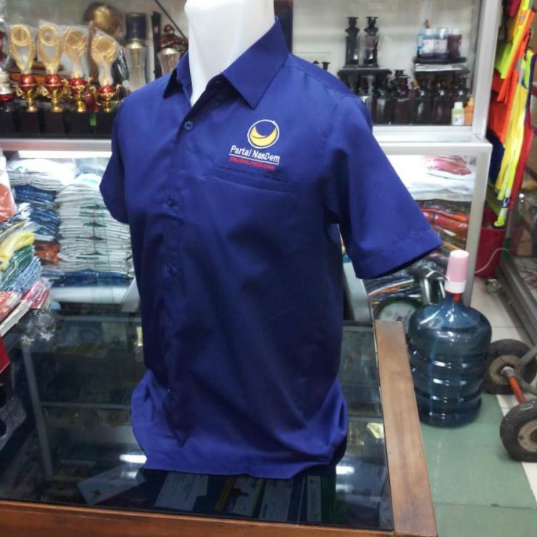 ✶ Kemeja Partai Nasdem. BAJU PARTAI / ATRIBUT PARTAI / KEMEJA NASDEM / / MANTAP kemeja nasdem ♩