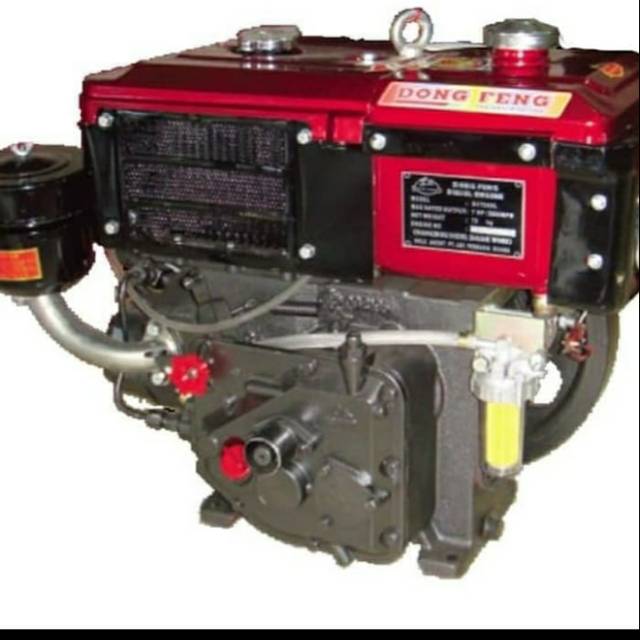 MESIN DIESEL PENGGERAK SERBAGUNA 7PK DONGFENG R175ANL RADIATOR LAMPU